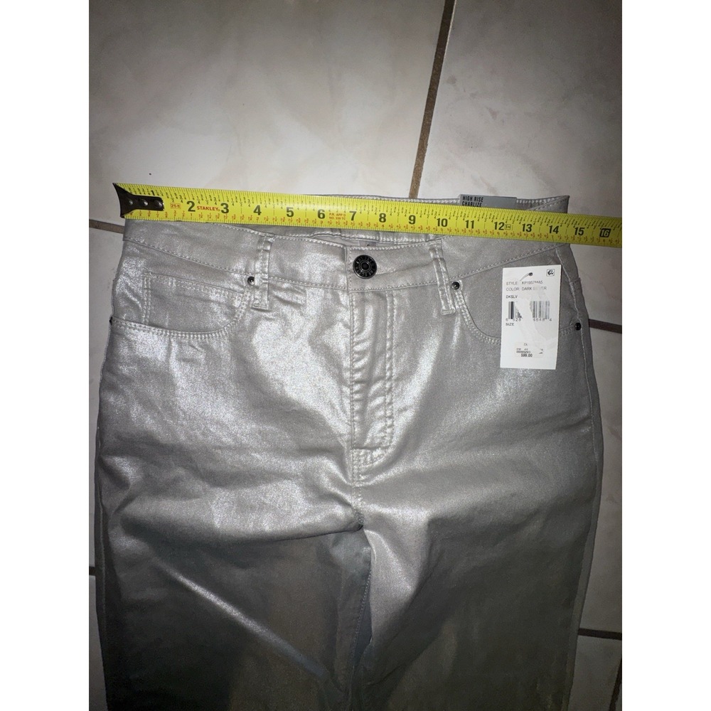 NWT Kut From The Kloth Charlize Coated Cigarette Leg Jeans Size 6 - Picture 15 of 16